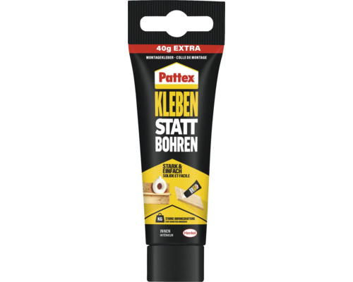 Colle de montage Pattex, 40 grammes, pour coller au lieu de percer