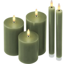 Kerzen Set mit LED Flamme