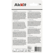 Akkit Lisseur de joints pour presser et lisser le silicone et les mastics, 1 pièce