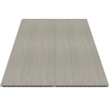 Deux panneaux en plastique