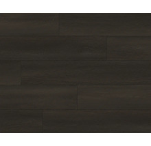 Plancher en bois foncé aspect planches