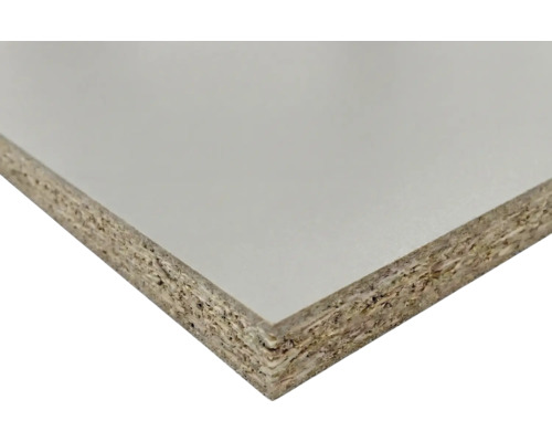 Panneau de particules avec revêtement