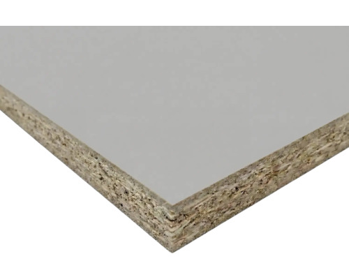 Panneau de particules avec revêtement