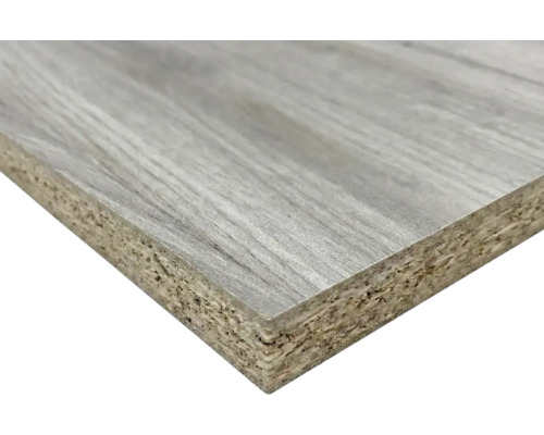 Panneau de particules avec structure en bois