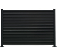 Clôture de jardin en métal