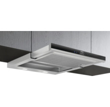 Siemens Dunstabzugshaube unter einem Küchenschrank.