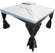 Tente de jardin avec rideaux