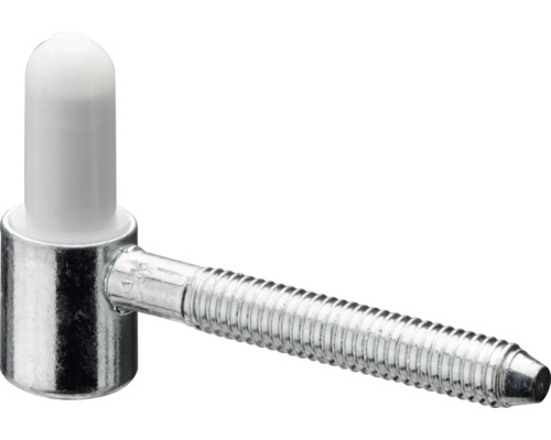 Türangel mit Bolzen und Kunststoffkappe