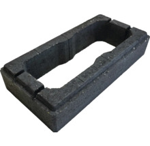 Brique réfractaire rectangulaire