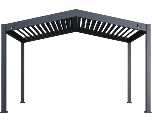 Pergola avec toit à lamelles pour le jardin