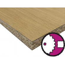 Panneau de particules avec décor bois