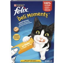Felix Deli Moments Katzen-Snacks mit Huhn, 4 mal 10 Gramm