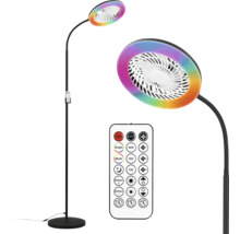 Lampadaire avec ventilateur et télécommande