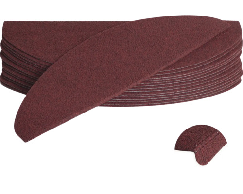 Papier abrasif pour ponceuses vibrantes, plusieurs pièces