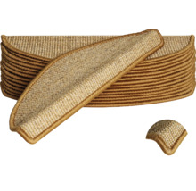 Stufenteppich-Set aus Teppich mit Bordüre