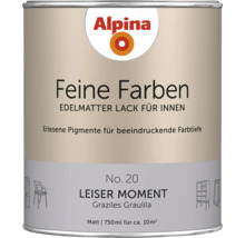 Alpina Feine Farben, peinture laque d'intérieur, boîte de 750 ml