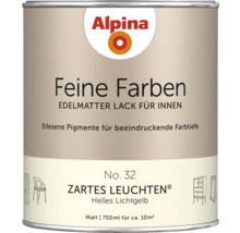 Alpina Feine Farben Lackdose, edelmatter Lack für Innen, 750 ml
