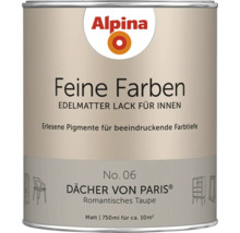 Alpina Feine Farben Lack Dächer von Paris, 750 ml Dose