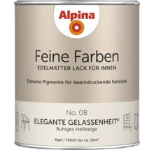 Alpina Feine Farben pot de laque, extra mat pour l'intérieur, nuance Élégante sérénité