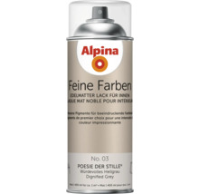 Alpina Feine Farben Lackspray Würdevolles Hellgrau
