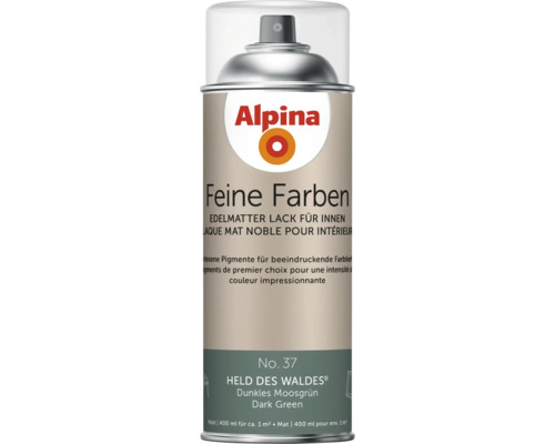 Alpina Feine Farben Lackspray Dunkles Moosgrün