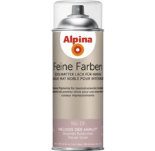 Bombe de laque Alpina Feine Farben, violet rosé discret, 400 ml