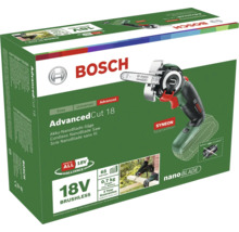 Verpackung der Bosch AdvancedCut 18 Akku-NanoBlade-Säge