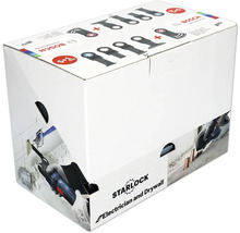 Emballage Bosch Starlock accessoires pour outils oscillants pour électriciens et plaquistes