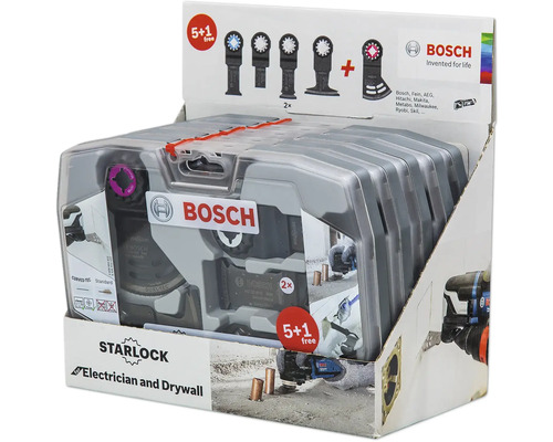 Bosch Starlock Lames de scie oscillantes pour électriciens et plaquistes