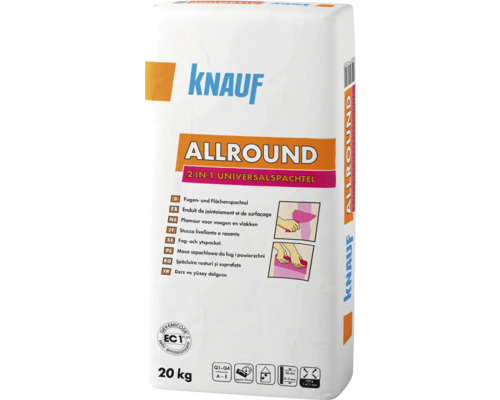 Knauf Allround Enduit universel 2-en-1, sac de 20 kilogrammes