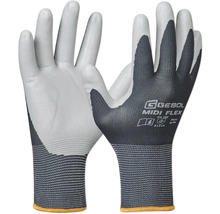 Paire de gants de travail Geobol Midi Flex avec poignet tricoté