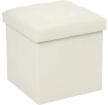 Tabouret carré avec espace de rangement
