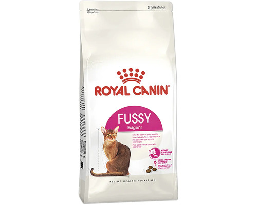 Royal Canin Fussy Exigent Katzenfutter in der Verpackung