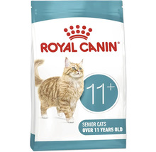 Logo Royal Canin. Aliment sec pour chats âgés de plus de 11 ans.