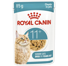 Aliment pour chat Royal Canin pour chats âgés de plus de 11 ans avec des morceaux en gelée, 85 g