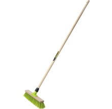 Strassenbesen mit Holzstiel und Borsten