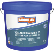 Modulan Vollabrieb Aussen 2.5 im blauen Eimer, 15 Kilogramm