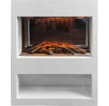 Cheminée électrique avec effet bois et cadre