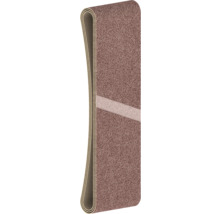 Fußmatte mit Strukturmuster und unauffälligem Streifen