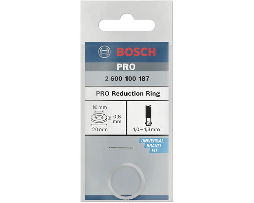 Bague de réduction Bosch Pro, diamètre 16 à 20 millimètres