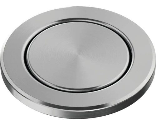 Bouton d'évier rond en métal