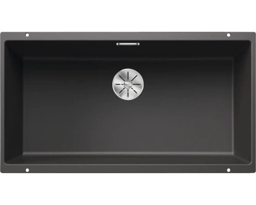 Spülbecken aus Verbundwerkstoff mit Ablaufgarnitur