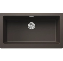 Spülbecken aus Verbundwerkstoff mit Ablaufsieb