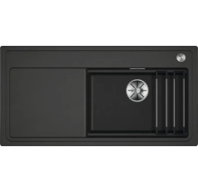 Spüle aus Silgranit mit Abtropffläche und Zubehör