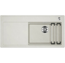 Spüle mit Abtropffläche und Siebkorbventil