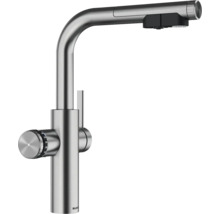 Robinet de cuisine en acier inoxydable avec douchette extractible