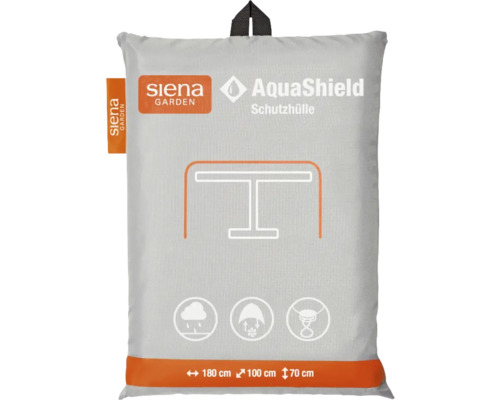 Housse de protection Siena Garden pour table de jardin, 180 x 100 x 70 centimètres