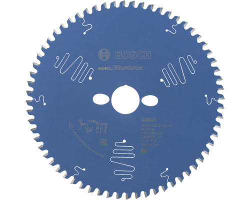 Lame de scie circulaire Bosch Expert Aluminium