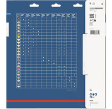Tableau d'application Bosch Expert pour bois, stratifié, acier, aluminium, ciment et autres matériaux