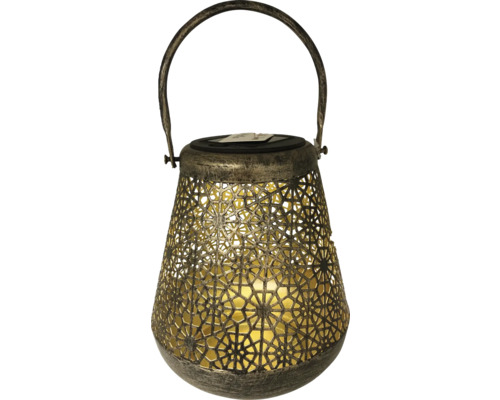 Laterne mit Solarfunktion und Muster